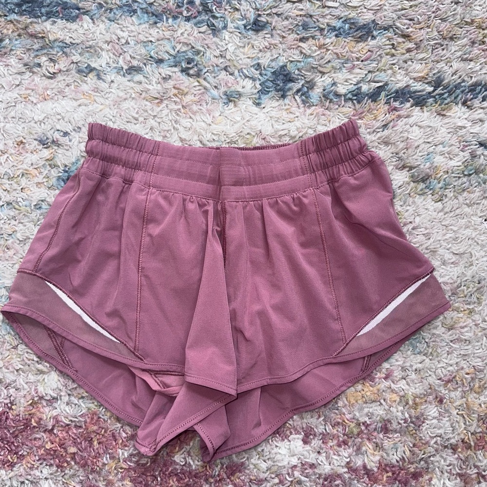 Lululemon Hotty Hot Pink Shorts